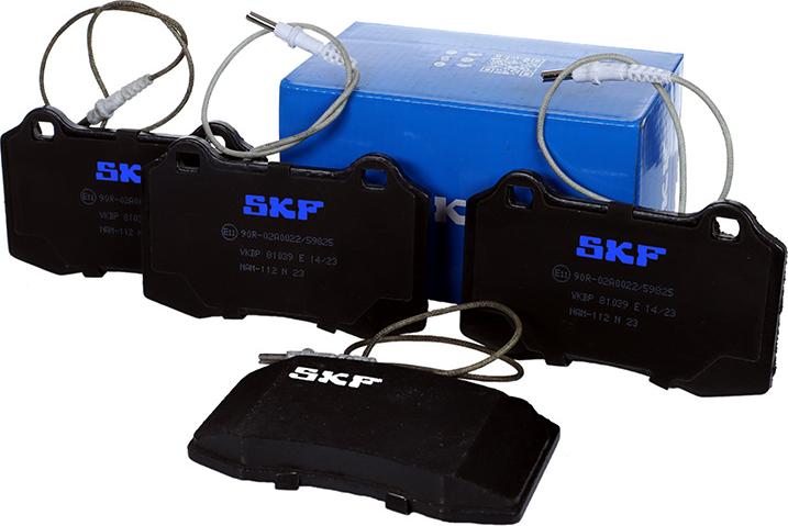 SKF VKBP 81039 E - Kit pastiglie freno, Freno a disco autozon.pro