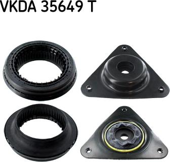 SKF VKDA 35649 T - Supporto ammortizzatore a molla autozon.pro