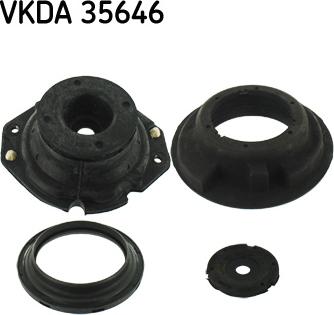 SKF VKDA 35646 - Supporto ammortizzatore a molla autozon.pro