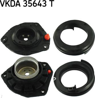 SKF VKDA 35643 T - Supporto ammortizzatore a molla autozon.pro