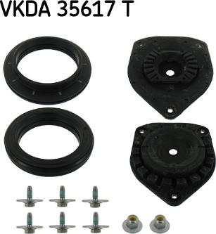 SKF VKDA 35617 T - Supporto ammortizzatore a molla autozon.pro