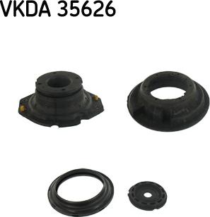 SKF VKDA 35626 - Supporto ammortizzatore a molla autozon.pro