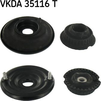 SKF VKDA 35116 T - Supporto ammortizzatore a molla autozon.pro