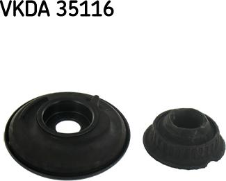 SKF VKDA 35116 - Supporto ammortizzatore a molla autozon.pro