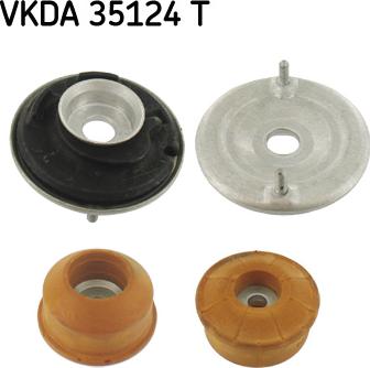 SKF VKDA 35124 T - Supporto ammortizzatore a molla autozon.pro