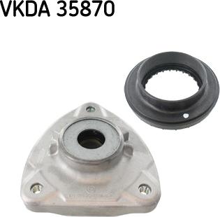 SKF VKDA 35870 - Supporto ammortizzatore a molla autozon.pro