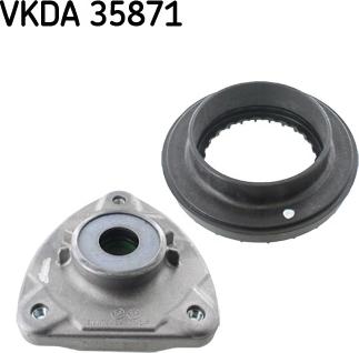 SKF VKDA 35871 - Supporto ammortizzatore a molla autozon.pro