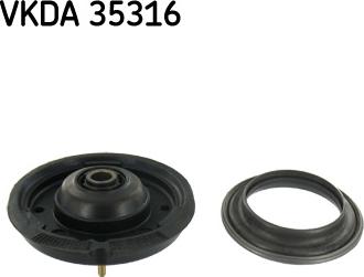 SKF VKDA 35316 - Supporto ammortizzatore a molla autozon.pro