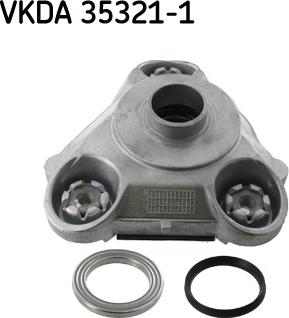 SKF VKDA 35321-1 - Supporto ammortizzatore a molla autozon.pro