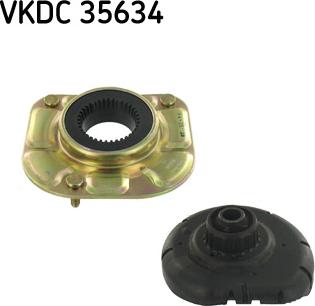 SKF VKDC 35634 - Supporto ammortizzatore a molla autozon.pro