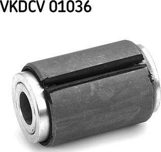 SKF VKDCV 01036 - Bronzina cuscinetto, Molla a balestra autozon.pro