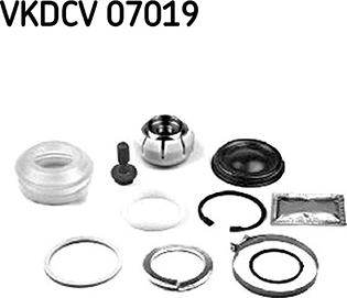 SKF VKDCV 07019 - Supporto ammortizzatore a molla autozon.pro