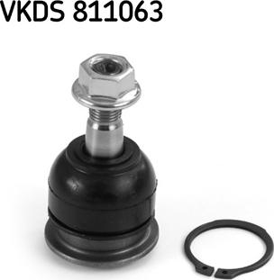 SKF VKDS 811063 - Giunto di supporto / guida autozon.pro