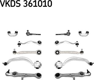 SKF VKDS 361010 - Kit riparazione, Sospensione ruota autozon.pro