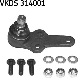 SKF VKDS 314001 - Giunto di supporto / guida autozon.pro