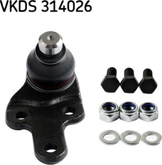 SKF VKDS 314026 - Giunto di supporto / guida autozon.pro