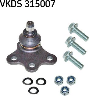 SKF VKDS 315007 - Giunto di supporto / guida autozon.pro