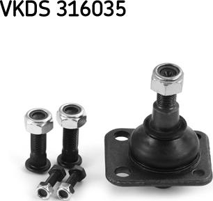 SKF VKDS 316035 - Giunto di supporto / guida autozon.pro