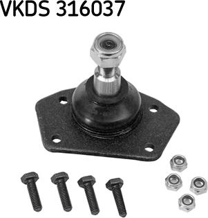 SKF VKDS 316037 - Giunto di supporto / guida autozon.pro