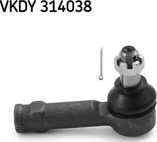 SKF VKDY 314038 - Testa barra d'accoppiamento autozon.pro