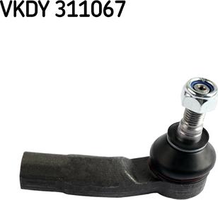 SKF VKDY 311067 - Testa barra d'accoppiamento autozon.pro