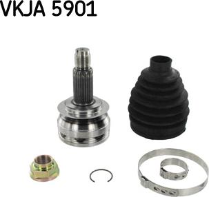 SKF VKJA 5901 - Kit giunti, Semiasse autozon.pro