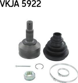 SKF VKJA 5922 - Kit giunti, Semiasse autozon.pro