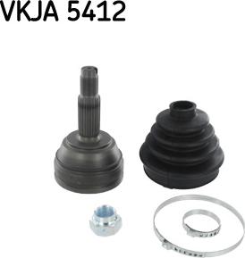 SKF VKJA5412 - Kit giunti, Semiasse autozon.pro