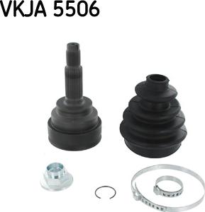 SKF VKJA 5506 - Kit giunti, Semiasse autozon.pro