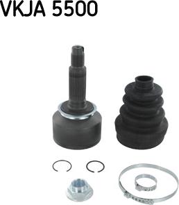 SKF VKJA 5500 - Kit giunti, Semiasse autozon.pro