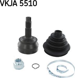 SKF VKJA 5510 - Kit giunti, Semiasse autozon.pro