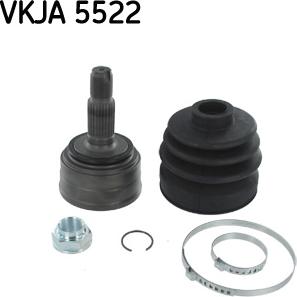 SKF VKJA 5522 - Kit giunti, Semiasse autozon.pro