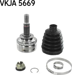 SKF VKJA 5669 - Kit giunti, Semiasse autozon.pro