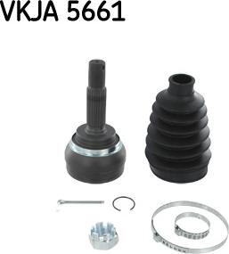 SKF VKJA 5661 - Kit giunti, Semiasse autozon.pro