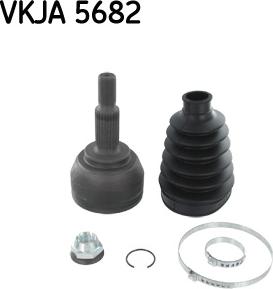 SKF VKJA 5682 - Kit giunti, Semiasse autozon.pro