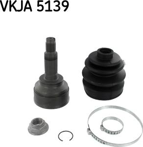 SKF VKJA 5139 - Kit giunti, Semiasse autozon.pro