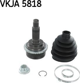 SKF VKJA 5818 - Kit giunti, Semiasse autozon.pro