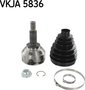 SKF VKJA 5836 - Kit giunti, Semiasse autozon.pro