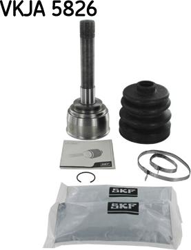 SKF VKJA 5826 - Kit giunti, Semiasse autozon.pro