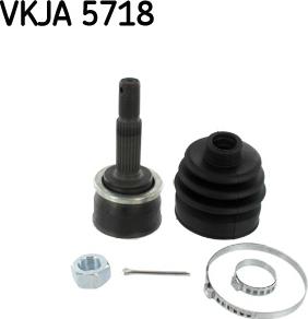 SKF VKJA 5718 - Kit giunti, Semiasse autozon.pro