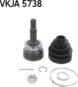 SKF VKJA 5738 - Kit giunti, Semiasse autozon.pro