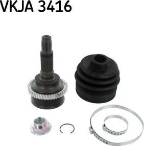 SKF VKJA3416 - Kit giunti, Semiasse autozon.pro