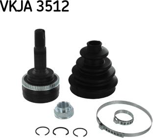 SKF VKJA 3512 - Kit giunti, Semiasse autozon.pro