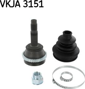 SKF VKJA 3151 - Kit giunti, Semiasse autozon.pro