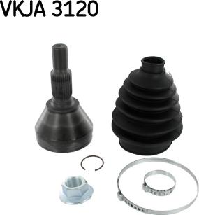 SKF VKJA 3120 - Kit giunti, Semiasse autozon.pro