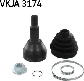 SKF VKJA 3174 - Kit giunti, Semiasse autozon.pro