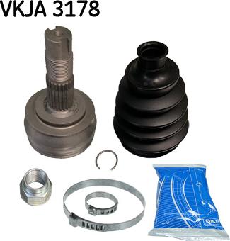 SKF VKJA 3178 - Kit giunti, Semiasse autozon.pro