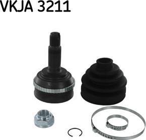 SKF VKJA 3211 - Kit giunti, Semiasse autozon.pro