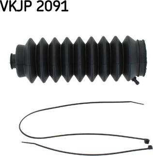 SKF VKJP 2091 - Kit soffietto, Sterzo autozon.pro