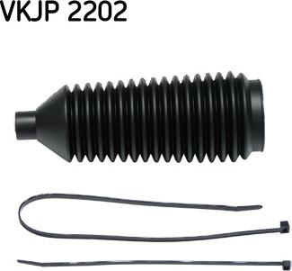 SKF VKJP 2202 - Kit soffietto, Sterzo autozon.pro